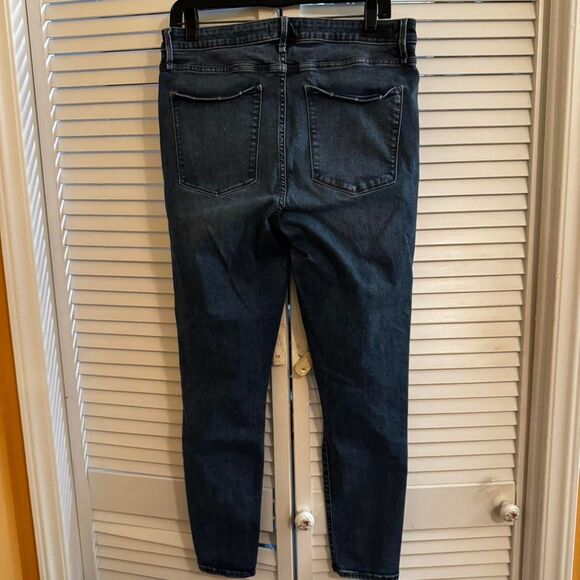 Abercrombie-fitch Women's Blue and Navy Jeans - Picture 7 of 8